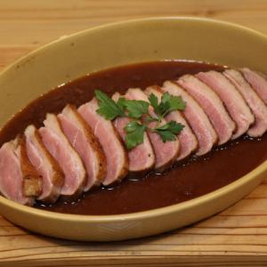 鴨ロースのグリル