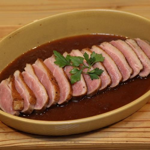 鴨ロースのグリル