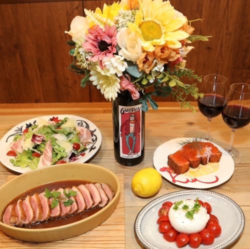 料理とお酒の種類が豊富◎