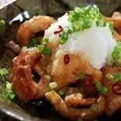 炙り鶏皮ポン酢