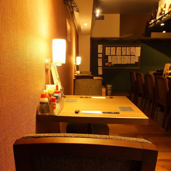 [Table seats] For use with friends ♪ Please inquire about large groups!