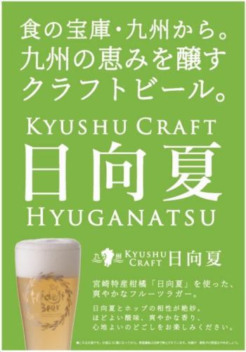 Miyazaki Hyuga Summer 100%! Kyushu CRAFT Hinata Summer Beer!