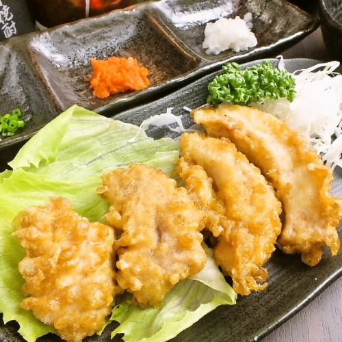 Chicken tempura (Oita specialty)