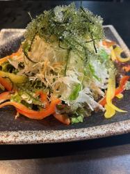 海ぶどうサラダ