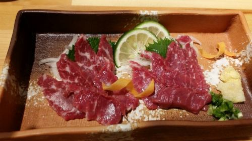 Red horse sashimi