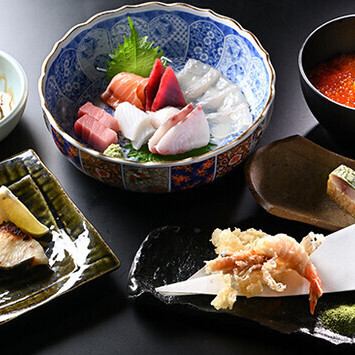【お食事のみ】極コース《お造りや天ぷらなどお食事を満喫できる贅沢プラン》全8品5980円(税込)