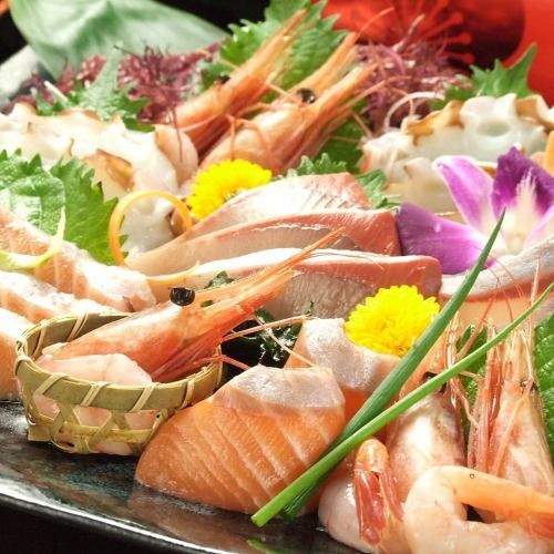 Assorted sashimi (5 kinds~)