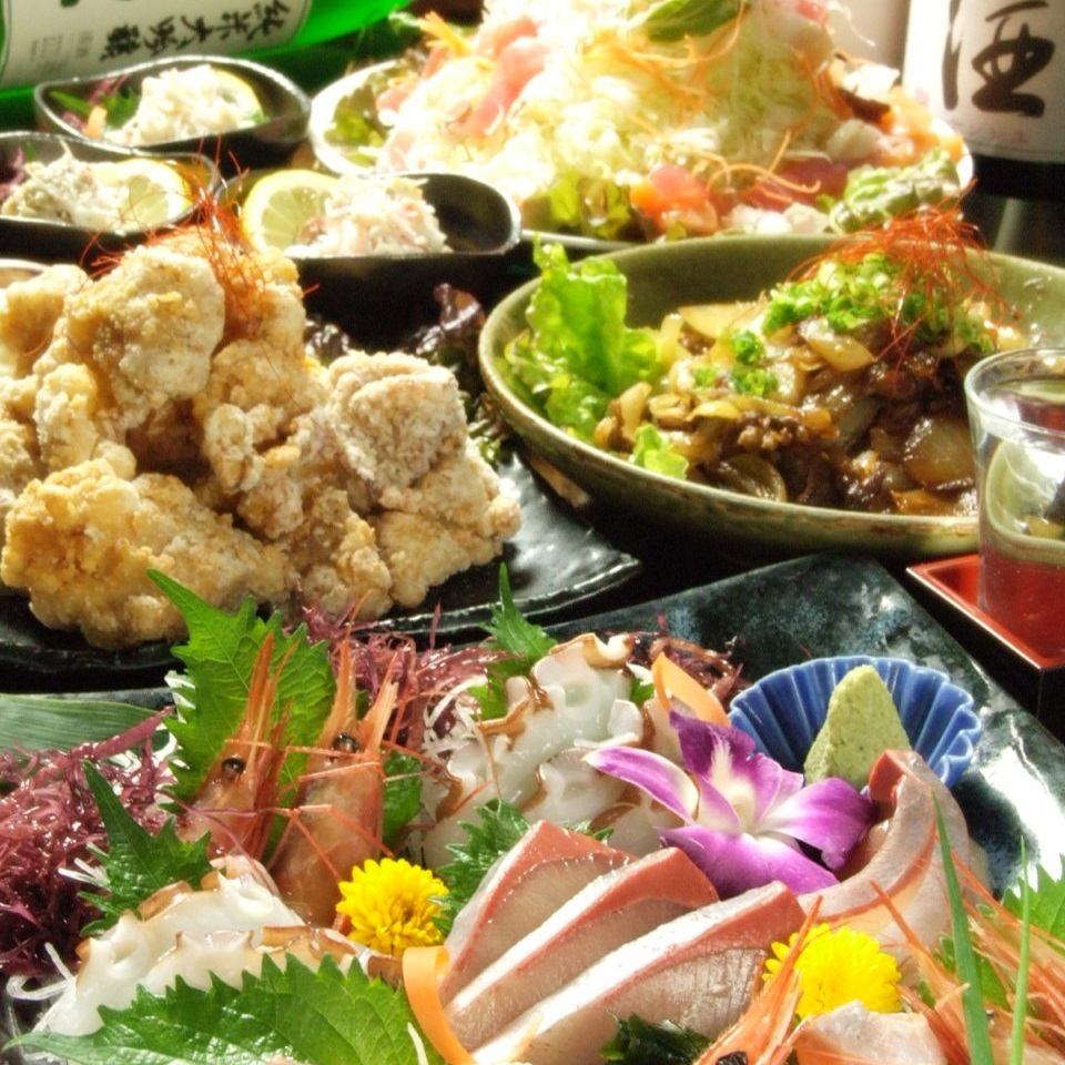 【On the day OK】 Course that you can enjoy the specialty of Tohoku casually 3500 yen