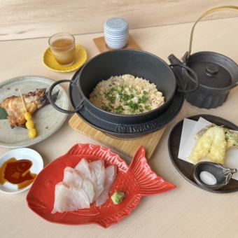 [午餐]土鍋鯛魚套餐（當天就可以！）