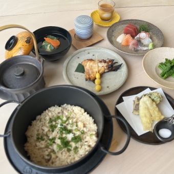 [Lunch] Japanese Kaiseki Course (Available on the day!)