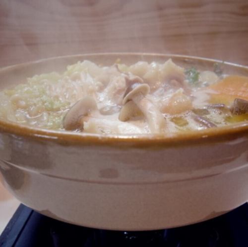 要予約必須!大人気の“鶏しゃぶ”