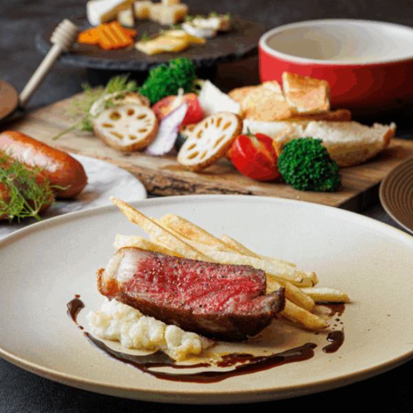 【宴会向け！お得な飲み放題付き♪】～CHEESE&MEATCOURSE～