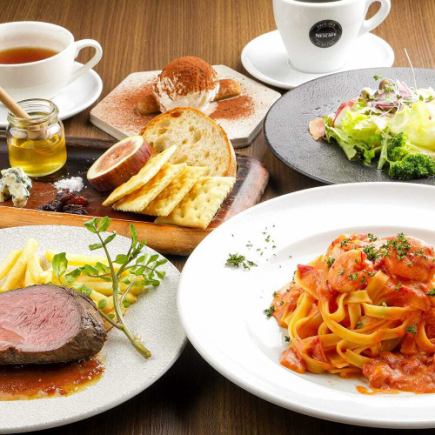 【ランチ限定】厚切りローストビーフと厳選チーズ味わう『リッチコース』全6品