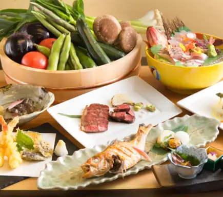 Perfect for banquets and business entertaining: Kaori Course Meal (7 dishes total)