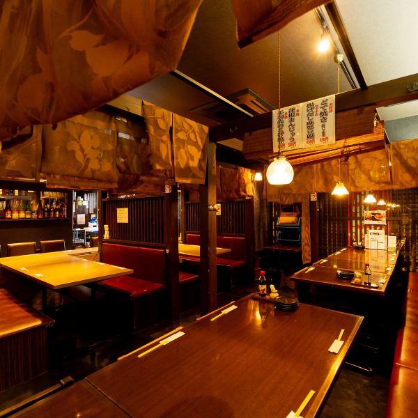 半私密包廂最多可容納20人!帶簾子的半私密包廂適合4人以上聚會。請儘早預訂!它們可用於各種場合和聚會!