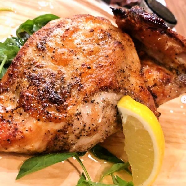 大山鶏のトマホークロースト