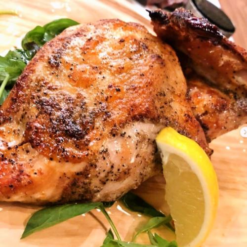 大山鶏のトマホークロースト