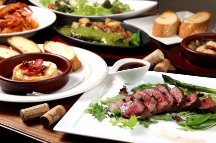 【飲放2.5H付★全6品】5000円 大山鶏×牛ハラミも楽しめるお得なお気軽コース♪