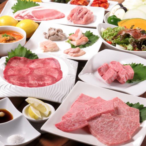 【ちょっと贅沢宴会に】120分飲み放題付【柳や熟達コース】7000円（全11品）【生ビールなし】