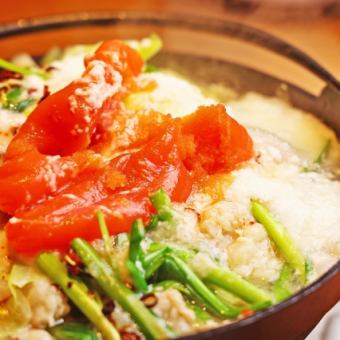 選べるお鍋と生ビール飲み放題付【明太とろろもつ鍋orすきやき鍋美味しいごはん（飲み放題付）