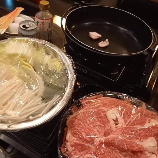 Various sukiyaki