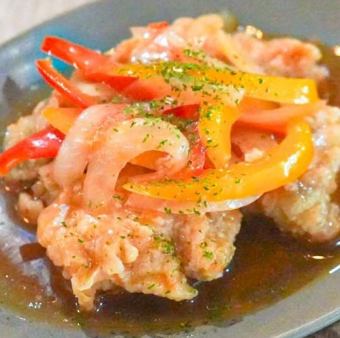 鶏肉のエスカベッシュ