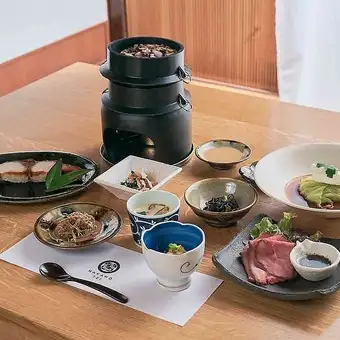 【なかの邸コース】 選べる釜飯と熟成ローストビーフを堪能 4900円(税込)
