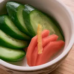 自家製の「お漬け物」