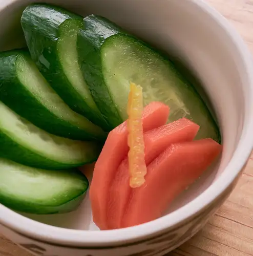 自家製の「お漬け物」