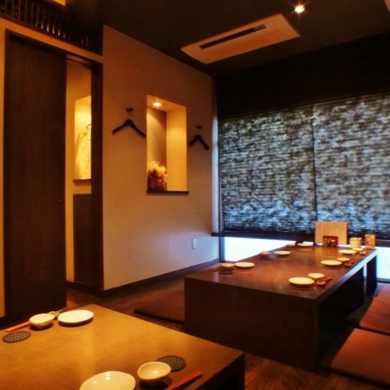All the rooms on the first floor are private or semi-private ♪ Recommended for those who want to drink a lot!