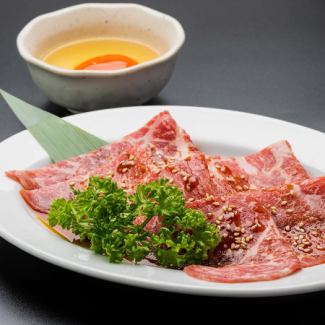 [Confident! Popular No. 1] Melting black beef lean meat grilled shabu-shabu