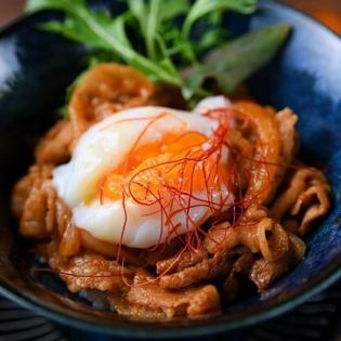 韓国風カルビ丼