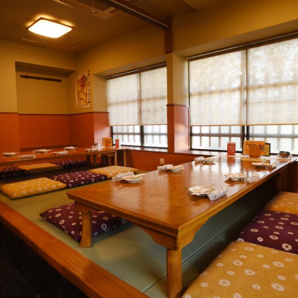 Because the seat of Osaki is flat, you can dine with little children.Lunch time at Mama Association ◎! Also, it is a popular seating so you can relax relaxingly during banquets!