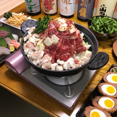 Popular with banquets! Nabe course ☆