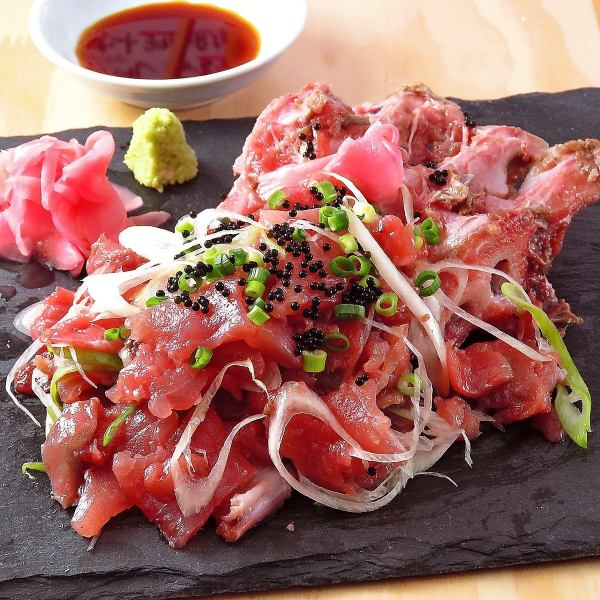 【◆限定5食！◆】当店の看板メニュー！脂ののり具合と食べ応えが◎骨付きの「まぐろの中落ち」