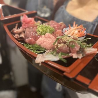 【2時間飲み放題付！】土日祝日12時以降～使える！♪絶品まぐろ料理全4品の＜昼飲みコース＞