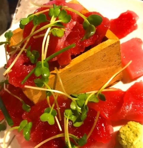 まぐろブツ升盛