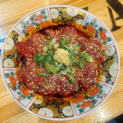 鶏の肝刺し