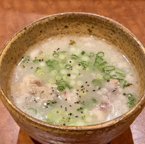 自家製黒毛和牛テールスープ