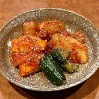 八方美人の特製キムチ盛り