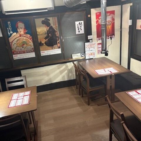 レトロな落ち着いた空間