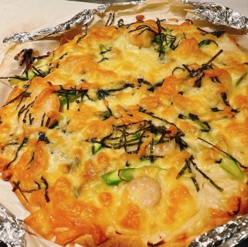 手作りピザ