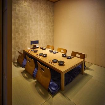 Private room seating for up to 6 people
