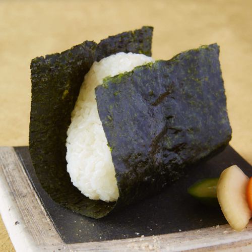 《Sado Koshihikari》rice ball salt/plum/salmon/mentaiko