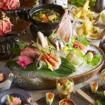 Most popular: Individual servings, 7-dish course including Snake-eating pork shabu-shabu, 5,500 yen ■ Draft beer OK, all-you-can-drink for up to 2.5 hours