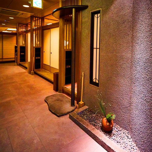【個室席完備】2名様からご案内可能です。会食や接待に