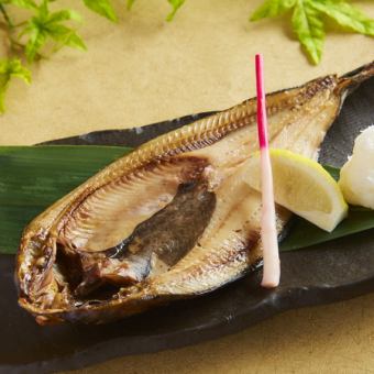 ホッケ一夜干し伴助帯付き