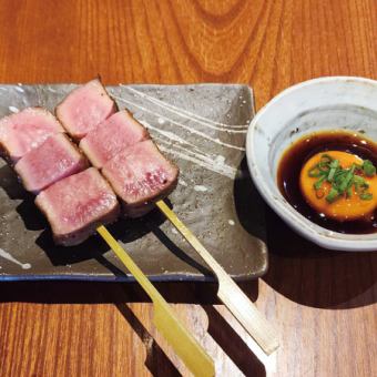 牛タン串　すきやき風　1本