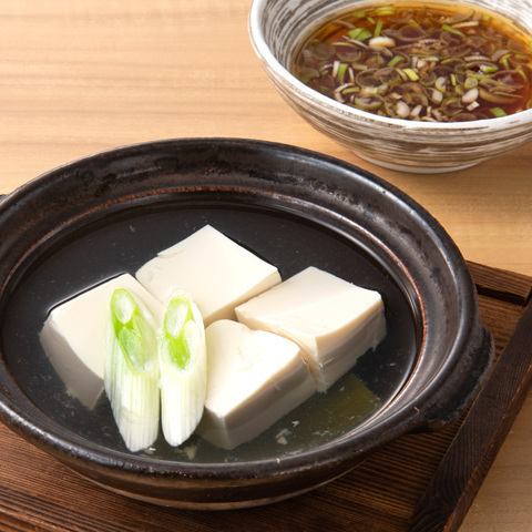 Kyoto-style hot tofu pot