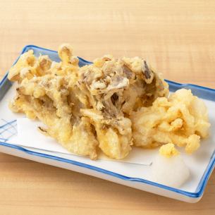 Maitake mushroom and seasonal mushroom tempura